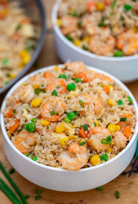 Photo of shrimp fried rice