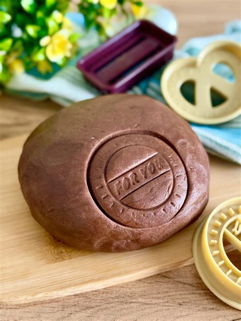 Thematic photo of cocoa shortcrust pastry dough