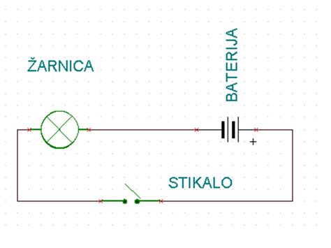 shema električnega palačinkarja s prikazom delovanja termostata