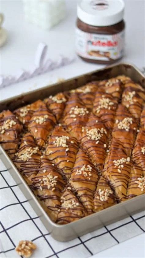 razkošna Ferrero Rocher baklava
