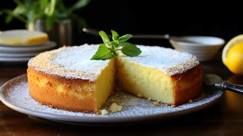 Tematska fotografija: Limonin kolač s pomarančnim oblivom, posuto s svežo lupinico