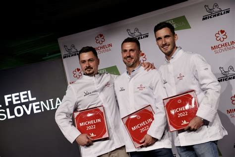 Michelinov vodnik za Slovenijo, poudarjene restavracije z zvezdicami