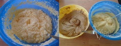 Dva spečena biskvita, eden svetel in en temen, položena drug ob drugem.