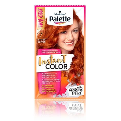 embalaža Schwarzkopf Palette Instant Color z različnimi odtenki
