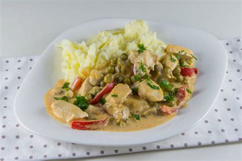 puranje meso in zelenjava