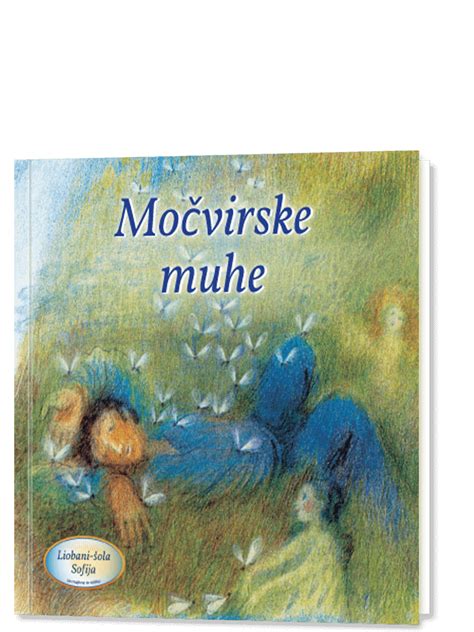 Ilustracija kapusove muhe in njenih ličink.