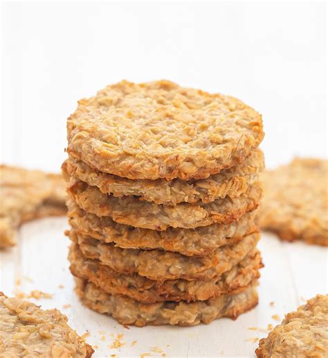 Thematic photo of oatmeal cookies with coconut sugar