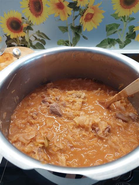 Fotografija jedi s kislim zeljem