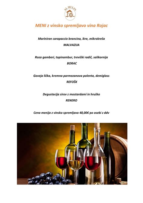 Fotografija grajske vinoteke z vinsko spremljavo