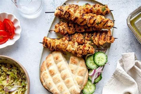 Recept za piščančja nabodala z zelenjavo