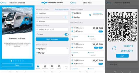 Uporabniški vmesnik spletne aplikacije Marprom za nakup vozovnic