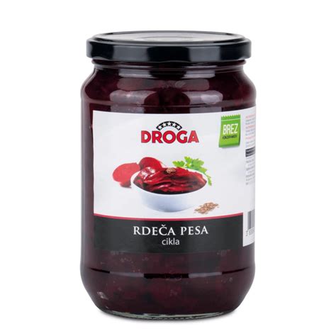 Vložena rdeča pesa v kozarcih