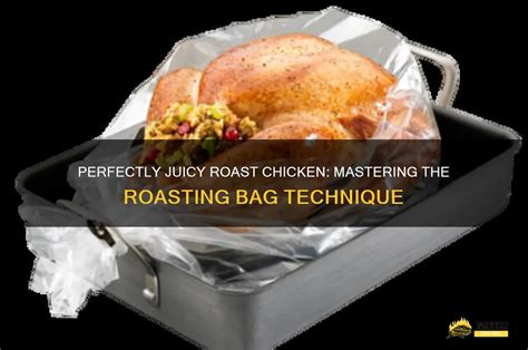 Illustration of a chicken in a roasting bag