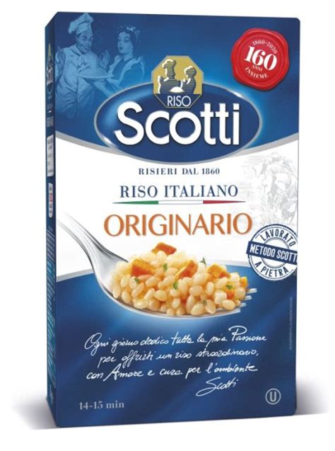 Pakiranje ORO Parboiled riža Scotti