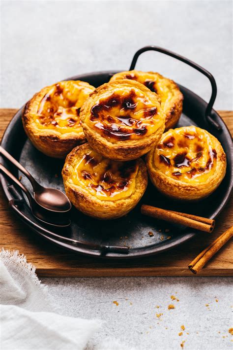 Infografika: Anatomija popolnega pastel de nata (testo, krema, karameliziran vrh)