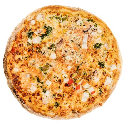 Vizualizacija različnih vrst pizz (mesna, morska, vegetarijanska)
