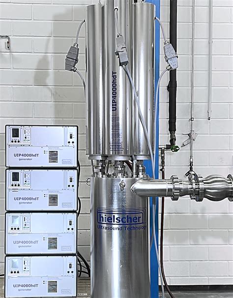 industrijski ultrazvočni homogenizator Hielscher