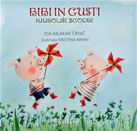 Ilustracija naslovnice otroške slikanice Bibi in Gusti