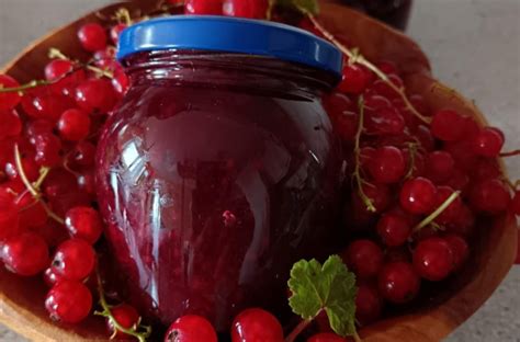 Tematska fotografija svežega rdečega ribeza v skledi