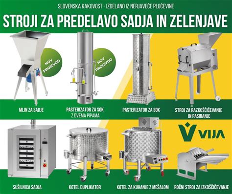 Fotografija različnih vrst vloženega sadja in zelenjave Natureta