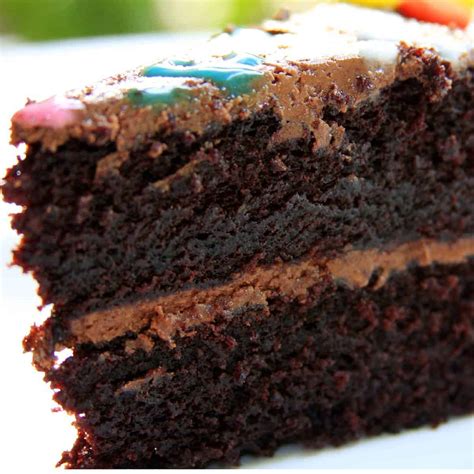 Image of Eggless and dairy-free chocolate cake