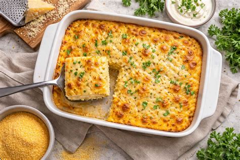 popečena polenta s sirom na ponvi