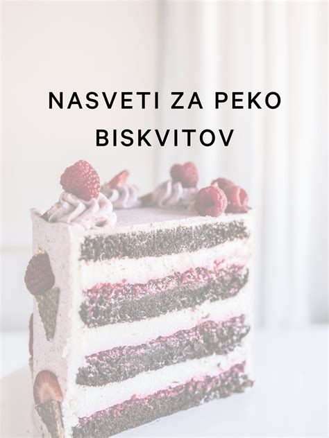 priprava sestavin in peka biskvitov za poročno torto