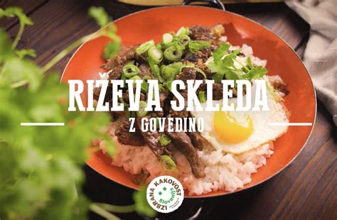 Tematska fotografija: Skleda kuhanega dušenega riža z zelišči