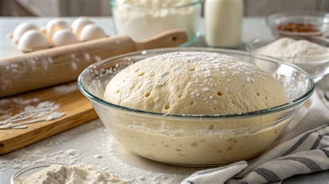 The process of making a yeast star, with dough being rolled, spread, and shaped