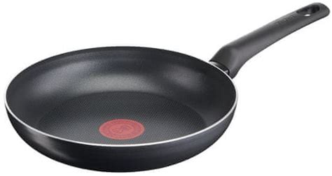 Infografika z različnimi tipi Tefal ponev in njihovo uporabo