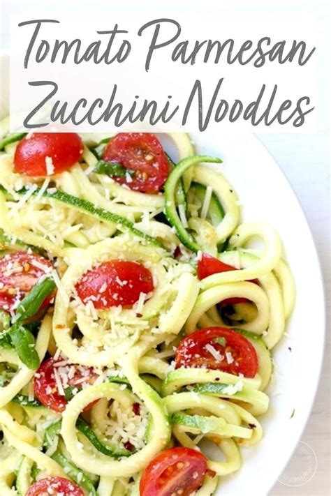 Photo of spiralized zucchini noodles