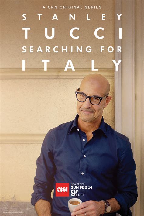 Stanley Tucci v oddaji Searching for Italy, ki raziskuje italijanske kulinarične dobrote