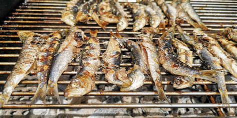 Priprava rib na žaru