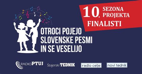 Ilustracija otrok s slavljencem, ki pojejo pesmi obdarjeni s klobuki za zabavo.