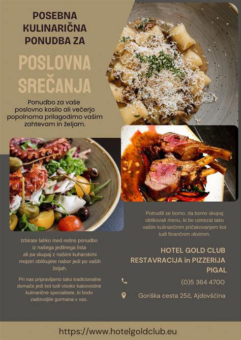 Infografika, ki prikazuje raznolikost jedilnega lista restavracije Kantina s poudarkom na mesnih jedeh, testeninah in solatah.