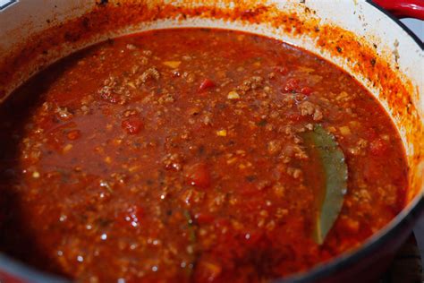 Thematic photo of a simmering goulash pot