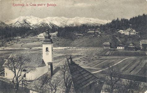 Stara fotografija sirarja v Bohinju