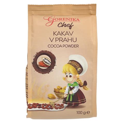 etiketa kakava v prahu Gorenjka Chef