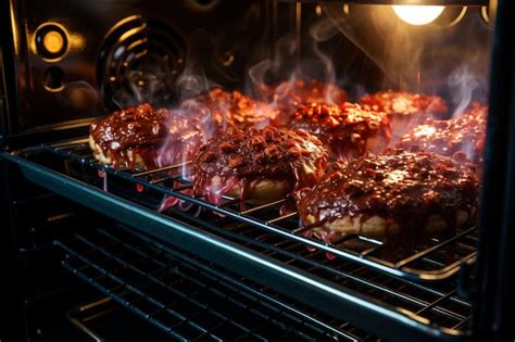 Thematic photo of meat being cooked in a Whirlpool oven