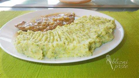 brokolijev pire kot priloga