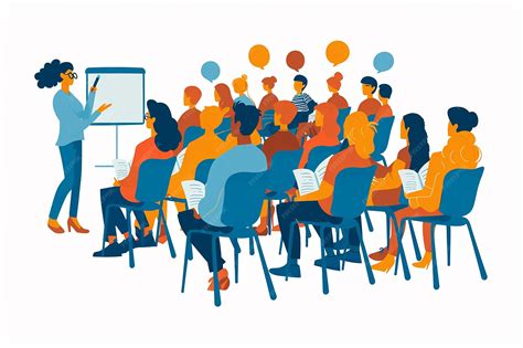 Photo of a lecture or training session for hunters