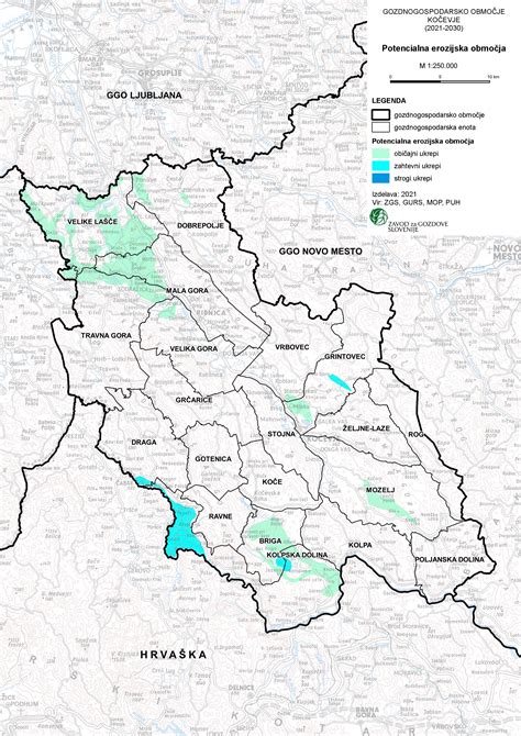 Karta območij ribolova in porekla školjk