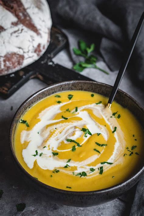 Photo showing various culinary uses of rutabaga (soup, roasted, salad).