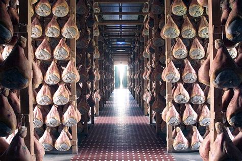 The process of drying and curing prosciutto