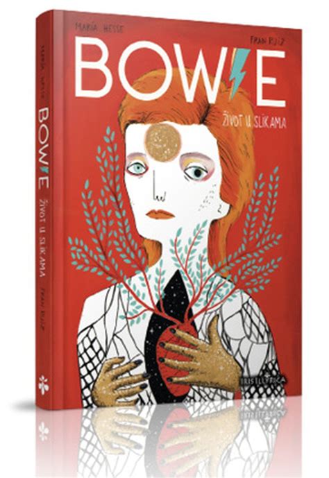 Ilustracija iz stripovske biografije Davida Bowieja.