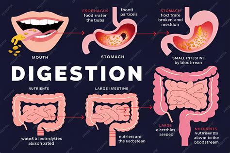 Infographic showing the digestion process of oats and the role of beta-glucans