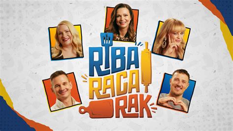 Kolaž fotografij različnih gostiteljev oddaje Riba, raca, rak med kuhanjem