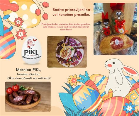 Tematska fotografija velikonočne šunke na mizi