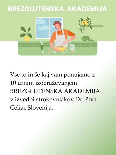 infografika z glavnimi aktivnostmi društva Celiac