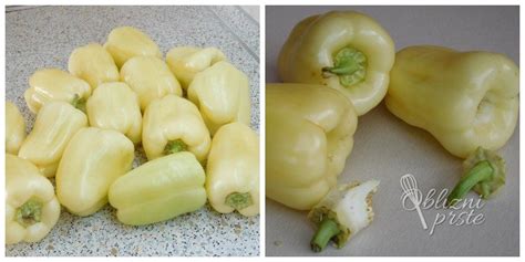 Nadevane paprike pred peko v pečici